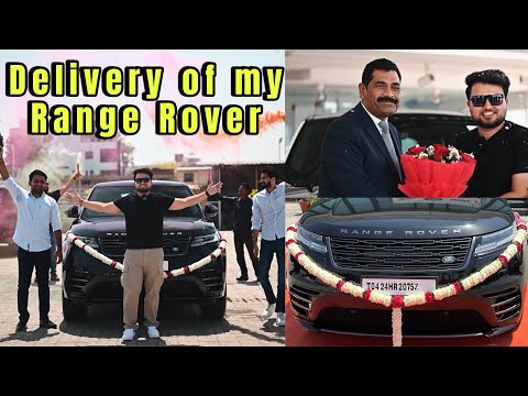 Delivery of my Range Rover | Velar | Rahul Jakhar