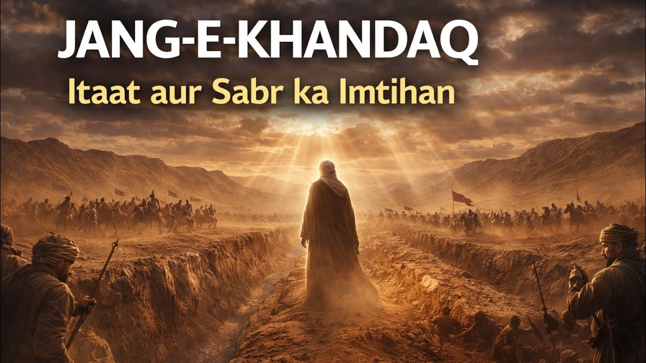 Jang-e-Khandaq | Battle of the Trench | Hikmat, Sabr aur Allah Ki Madad