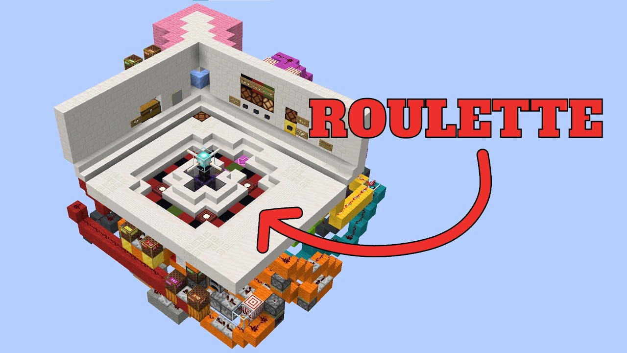 I made ROULETTE in Minecraft! - YouTube