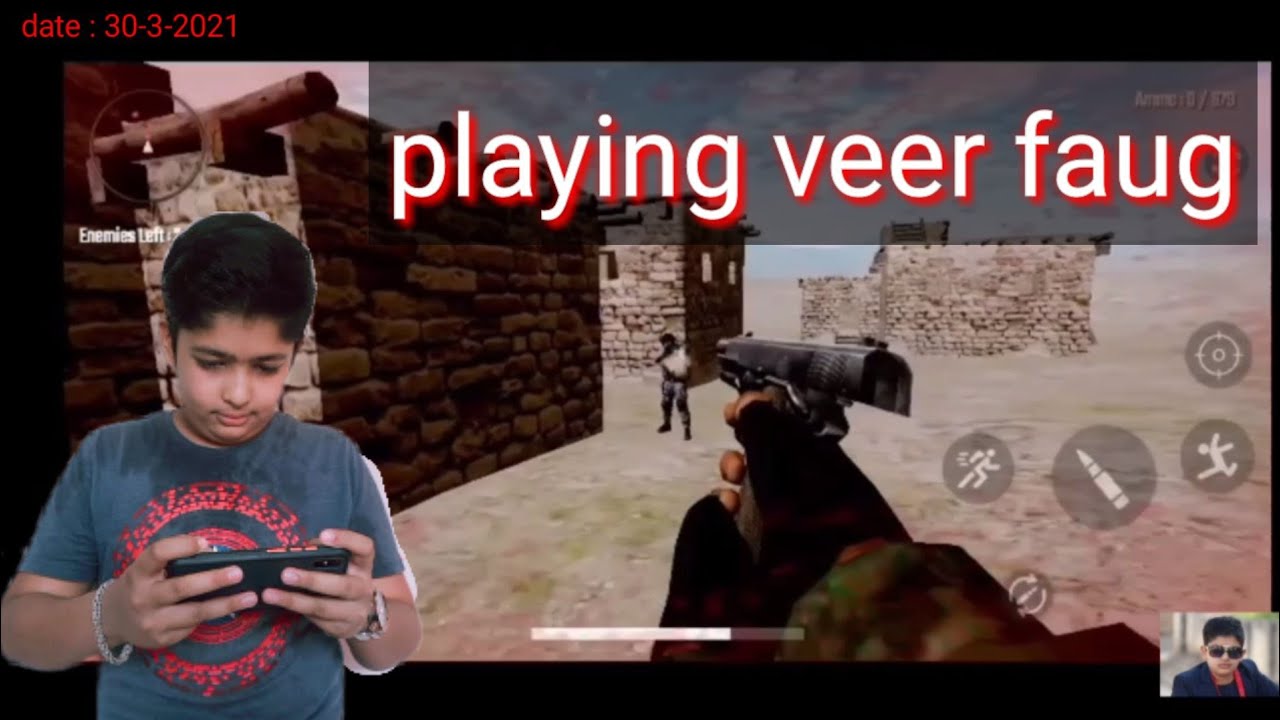 first video playing veer faug in Hindi/specil dhamaka Live