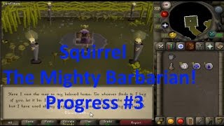 Old School RuneScape 10h Squirrel Prog #3 for Barrows gloves