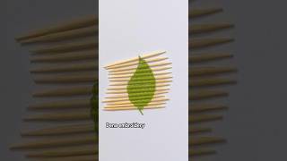 Uniq leaf 🍃 embroidery design #embroidery #leaf #trending #shorts #viral