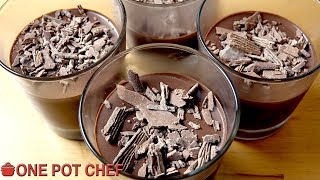 2 Ingredient Chocolate Mousse | One Pot Chef