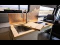 One of our most beautiful custom van conversion builds... Check out the COPPER BACKSPLASH!