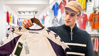 Charlie Cooper Goes Shopping For Retro Football Shirts (This Country)