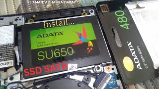 SSD 2.5 SATA ADATA SU650 480GB. Unboxing dan installasi. Mudah dan murah. #install #komputer