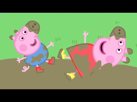 PEPPA PIG ENGLISH EPISODES IN 4K | PEPPA'S MUDDY PUDDLE COMPILATION!