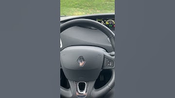 Renault Scenic 1.6dci 2013 dashbord display options