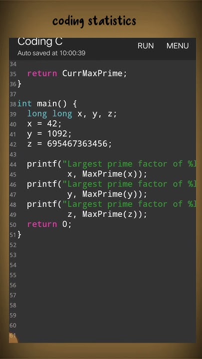 Program To Find Largest Prime Factor Of A Given Number C Practice program-to-find-largest-prime-factor-of-a-given-number-c-practice
