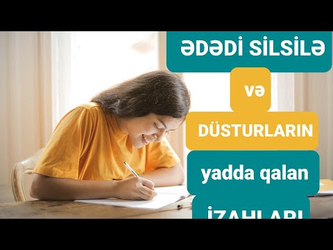 ƏDƏDİ SİLSİLƏ (asan izahı)