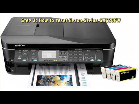 Reset Epson Stylus SX620FW Waste Ink Pad Counter