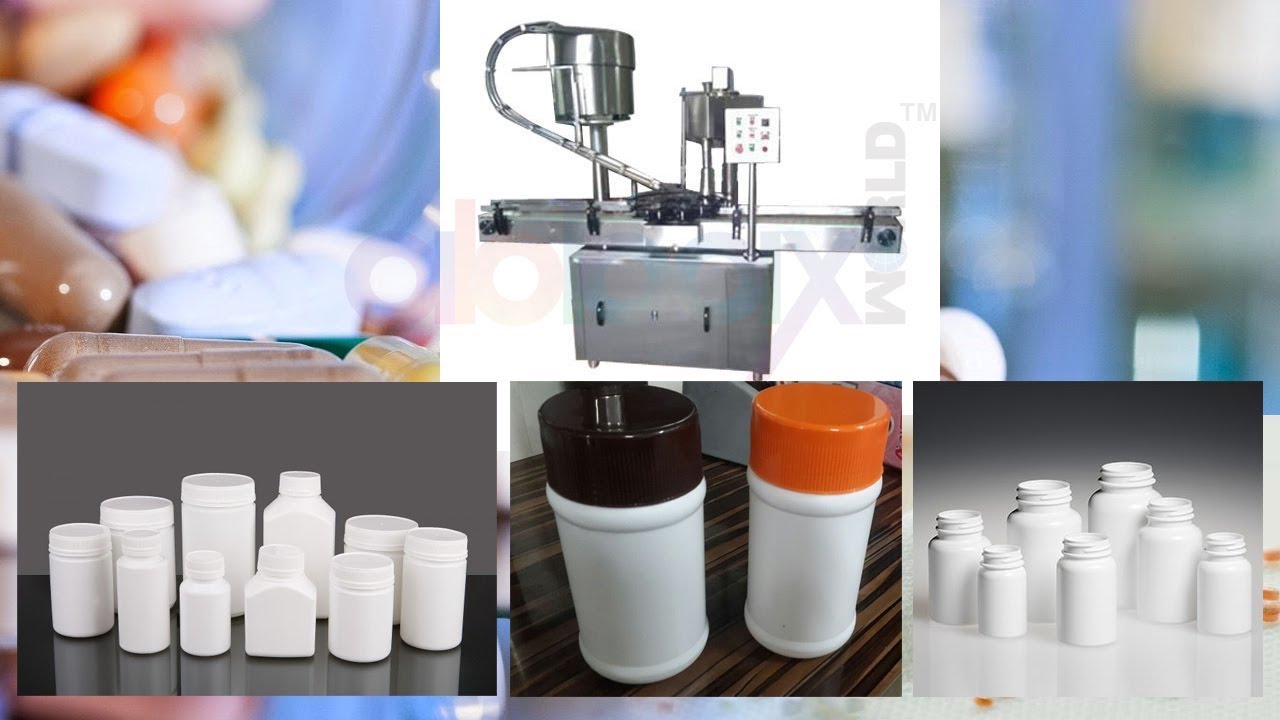 Automatic Single Head Screw Capping Machine - YouTube