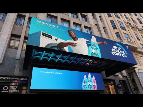 UNILEVER Y USAIN BOLT PRESENTAN SKIP PARA CICLOS CORTOS, EN CIRCUITO GRAN VÍA