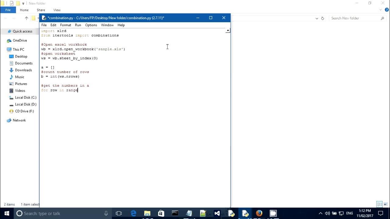 Python Combinations of numbers of the desired sum YouTube