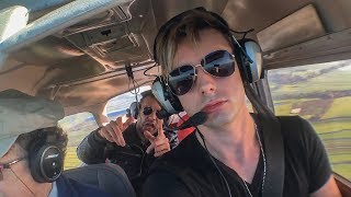 CESSNA 172 - LITESOUND band First Time Piloting with the legendary instructor Helga Gstottner!
