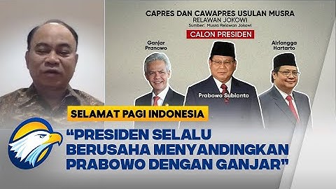 Projo: Jokowi Masih Usahakan Duet Ganjar-Prabowo