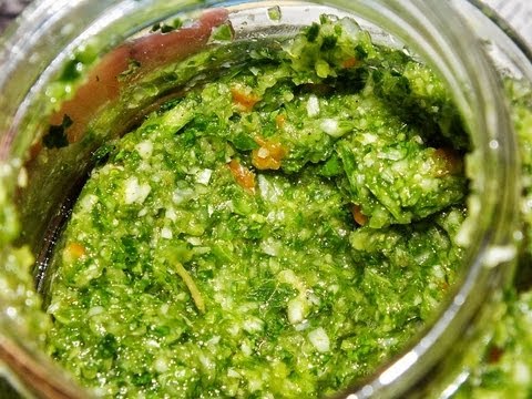 GREEN SEASONING TUTORIAL: RECIPE - YouTube