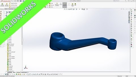 Userwish - Coupling with draft - SolidWorks 2016 Training - Part Design
