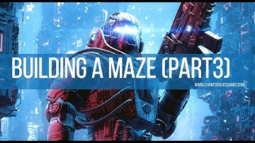 16 - 2D & 3D Game Development Tutorials | Unity from Zero to Proficiency | How to Build a 3d Maze |3