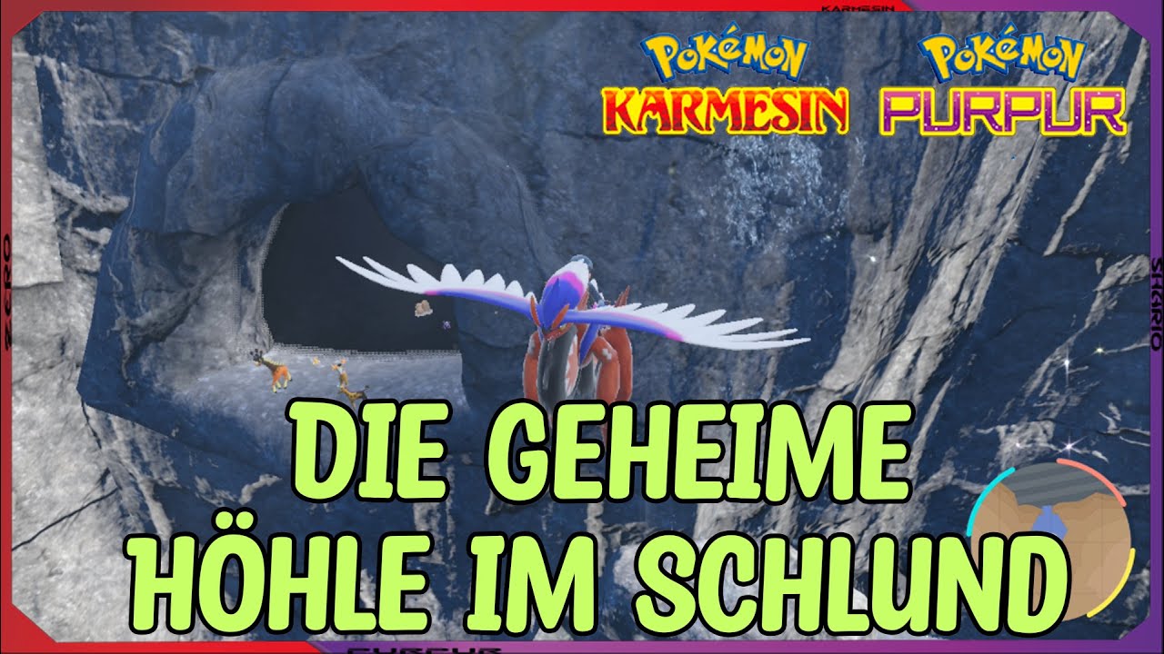 Die Geheime Höhle im Schlund von Paldea ( Bester Ort zum Leveln