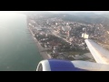 Перелет Адлер-Домомодедово. Boeing 737-500 Transaero.