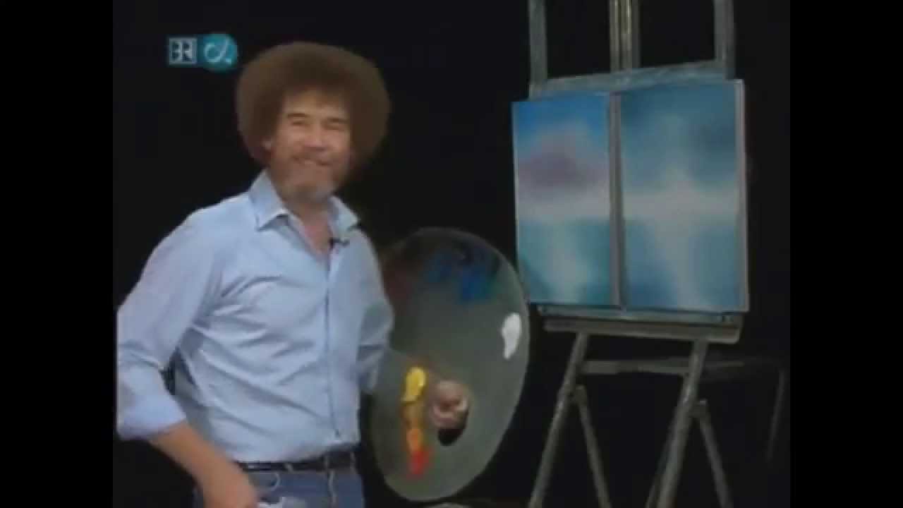 Skov Uskyldig brugt Bob Ross - Beat the devil out of it - YouTube