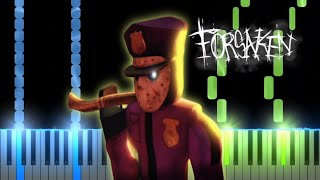 AFTON JASON CHASE THEME - FORSAKEN UST (Piano Tutorial)