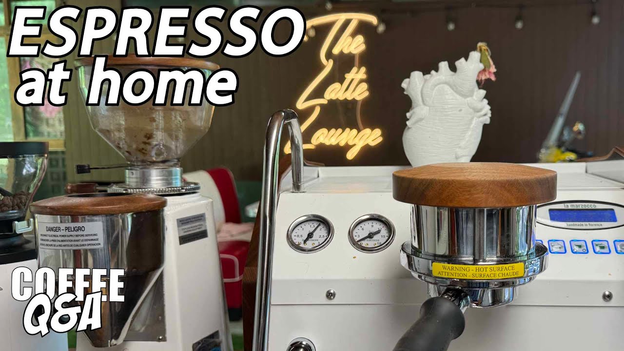 Making Espresso LA MARZOCCO GS3 - Mahlkonig X54, Mazzer Mini - CQA