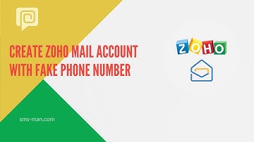 How To Sign Up in Zoho Without Phone Number || Sms-Man.com