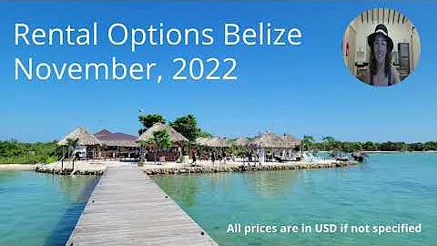 Rentals in Belize for November 2022