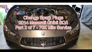 How to Change Spark Plugs 2014 Maserati Ghibli SQ4