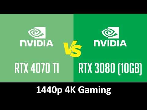 nVidia GeForce RTX 4070 Ti vs nVidia GeForce RTX 3080 (10GB) - Gaming 1440p & 4K (Ryzen 7 5800X3D)