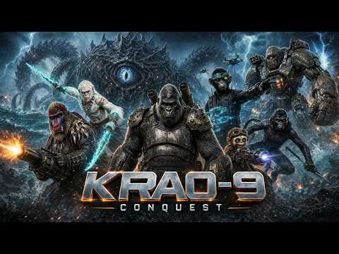 KRAO-9: Crash-Landed on a Planet of Monster Kings | Sci-Fi | Action Full Movie 2026 | 4K UHD