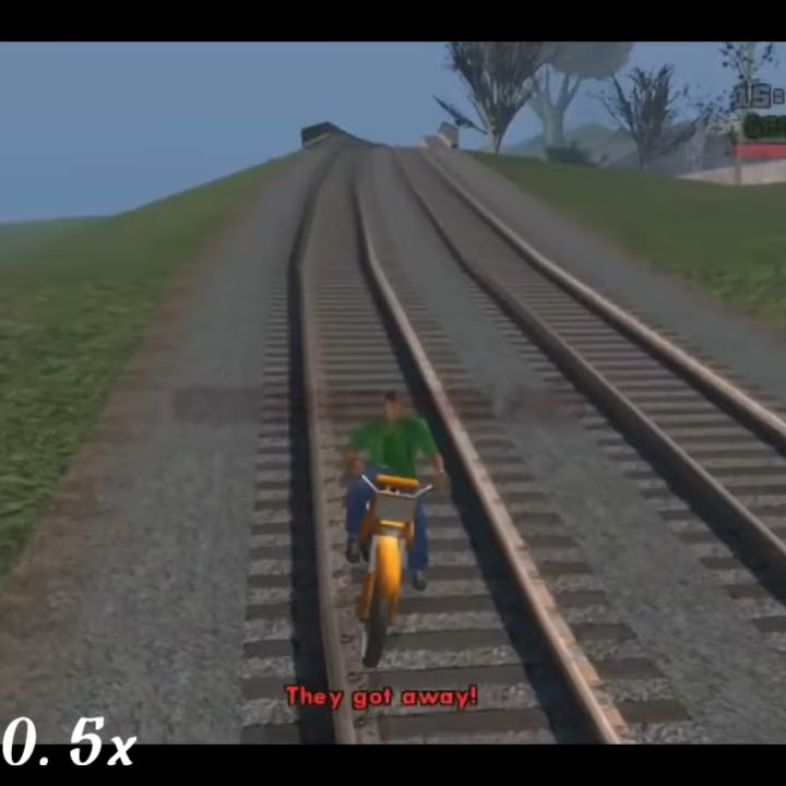 All We Had to Do Was Follow the Damn Train CJ in 0.5x, 1x, 2x, 4x, 8x