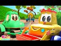 Vehicle Formation Video for Kids - A Road to Make with Hector the Tractor