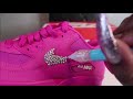 DIY RHINESTONE HOT PINK AIRMAX 90 SHOES- HOW TO ADD BLING TO YOUR SHOE