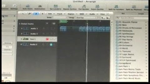 Sampling Techniques for Logic Pro 8 : Adjusting Samples in Logic Pro