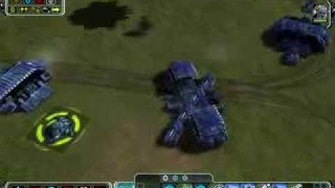 Supreme commander Orbital Wars Mod : Orbital drop !