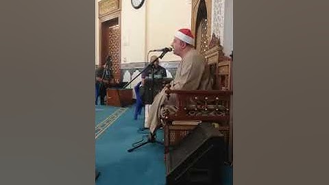 تجل الله علي الشيخ طه النعمانى في سورة النجم من قرآن الجمعة