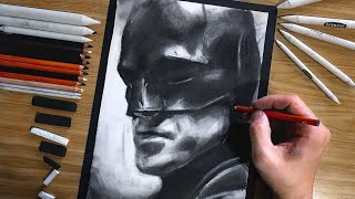 ASMR | Drawing The Batman (Robert Pattinson) | No talking