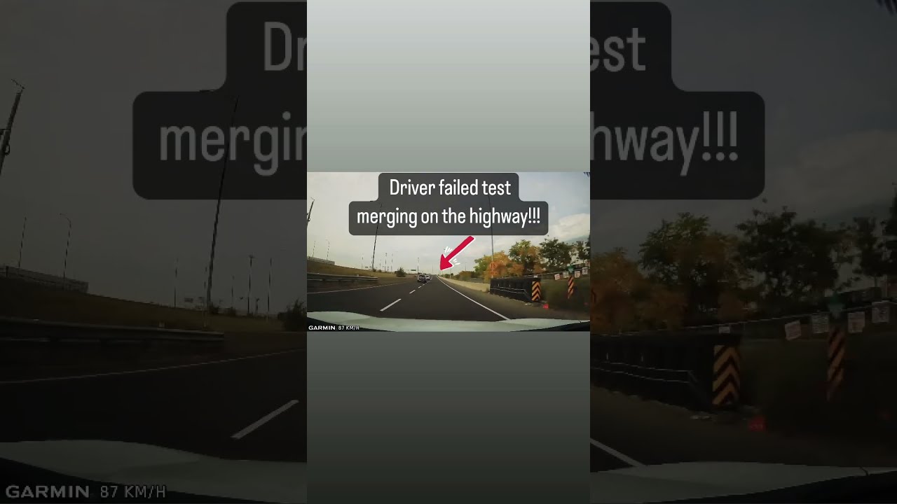 Driving Test FAILED Merging On The Highway Shorts