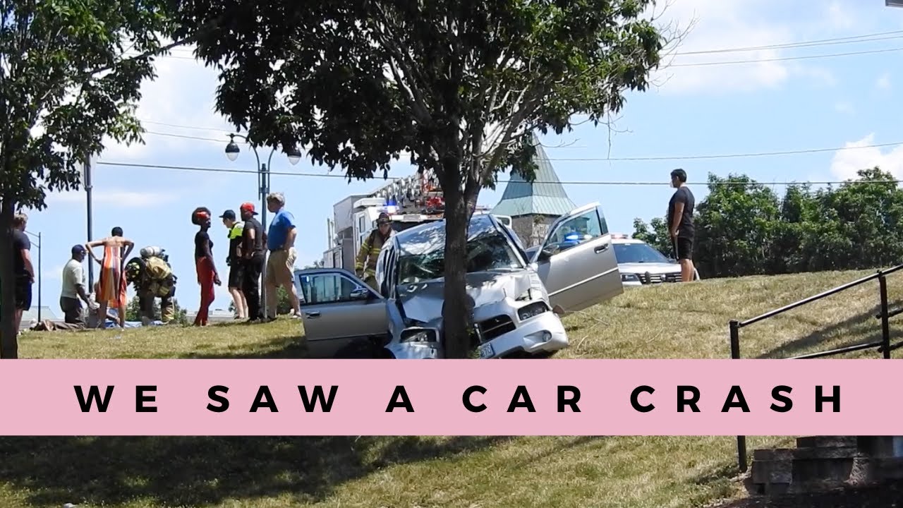 I Was Freaked Out After Seeing a Bad Car Accident - YouTube