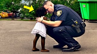 Ein Waisenkind nähert sich einem Polizisten und sagt 3 Worte. Da ruft er sofort Verstärkung!