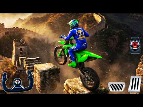 Juegos de Motos - Carreras de Motocicletas #9 - Extreme Motorcycle Stunt Driving