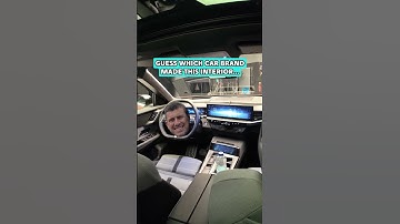 Can you guess the car?