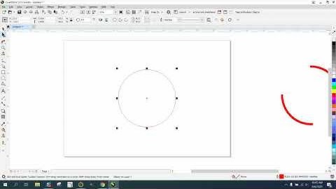 Corel Draw Tips & Tricks Draw this from the start parts of a circle