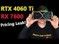 RTX 4060 Ti &amp; RX 7600 Pricing Leak: Can ANY price justify 8GB? (+ RTX 4070 Founders Review)