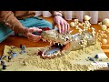 TIMELAPSE: The Mandalorian Tatooine Battle Krayt Dragon LEGO Star Wars MOC Speed build