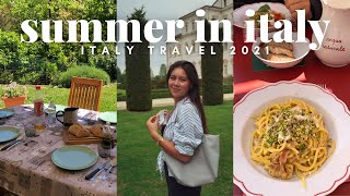 TRAVELING TO ITALY 2021 | spending a month in italy during covid