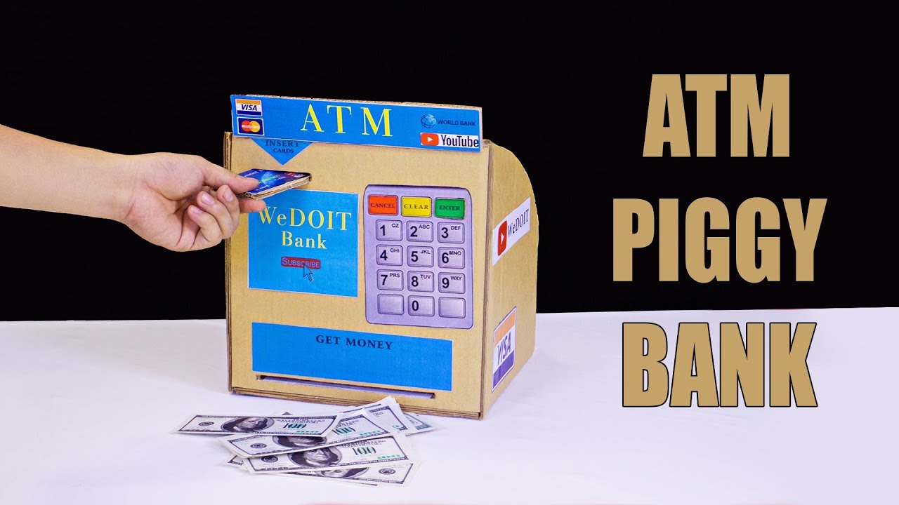 how to make a atm money bank
